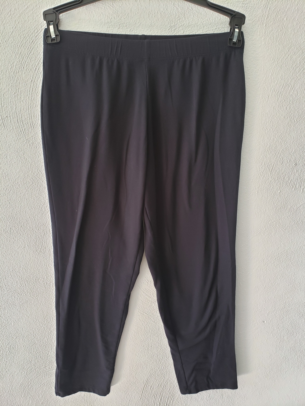 Serra Womens Cropped Leggings Elastic Waist Medium
